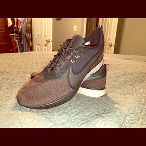 Nike ZOOM with water resistant technology.